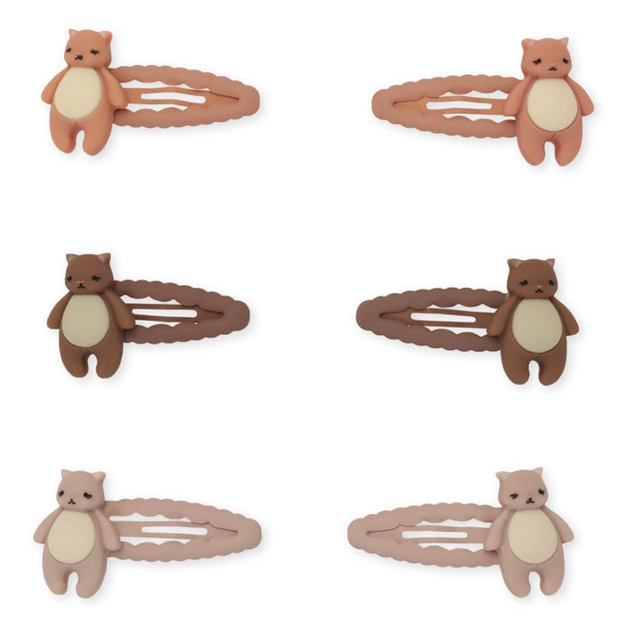Konges Slojd accessories OS Konges Slojd Hamster 3 Pack Hair Clips Icon