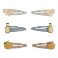 Konges Slojd accessories OS Konges Slojd Orangerie 3 Pack Hair Clips