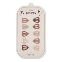 Konges Slojd accessories OS Konges Slojd Rosie Shades 10-Pack Baby Hair Clips Heart
