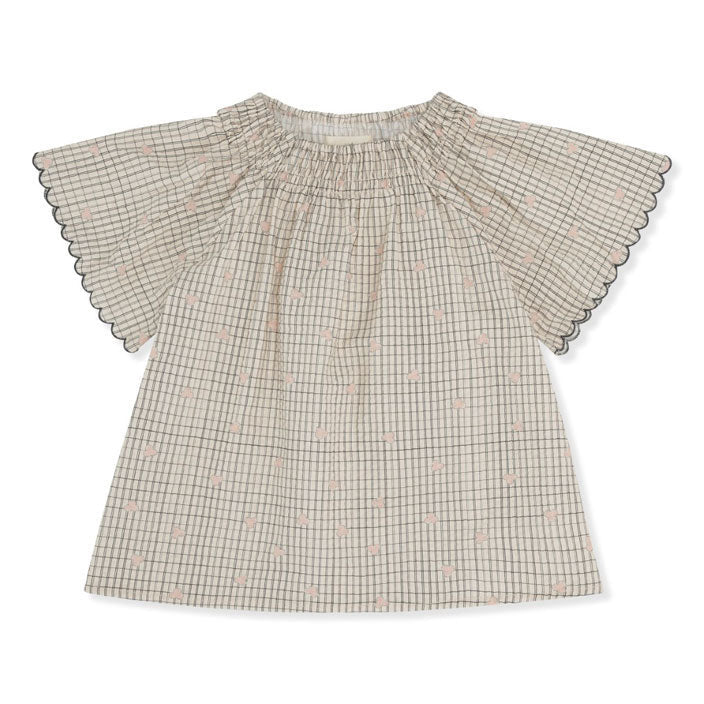 Konges Slojd blouses Konges Slojd Three Leaf Check Bitsy Blouse