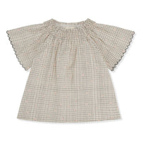 Konges Slojd blouses Konges Slojd Three Leaf Check Bitsy Blouse