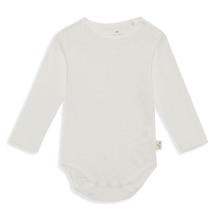 Konges Slojd bodysuits Konges Slojd Clear White Minnie Body