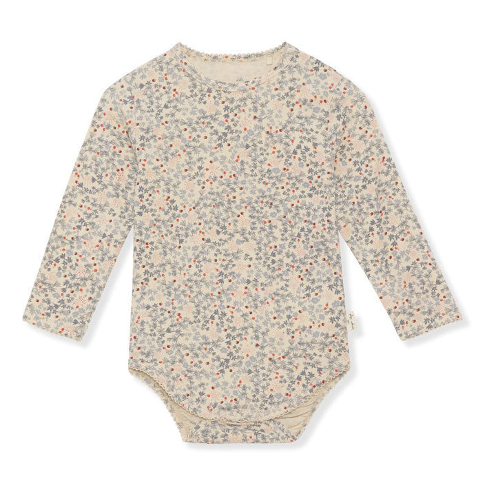 Konges Slojd bodysuits Konges Slojd Rose Hip Blue Basic Ls Body