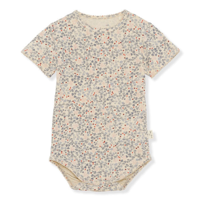 Konges Slojd bodysuits Konges Slojd Rose Hip Blue Basic Ss Body