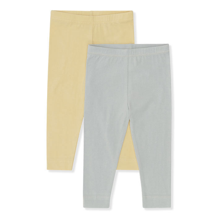 Konges Slojd bottoms Konges Slojd Pearl Blue 2 Pack Basic Leggings