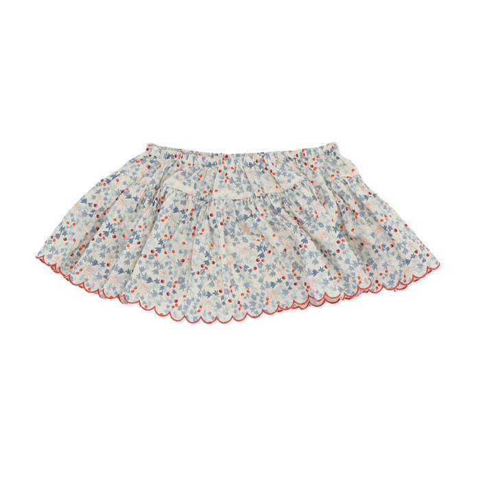 Konges Slojd bottoms Konges Slojd Rose Hip Blue Bitsy Frill Bloomers