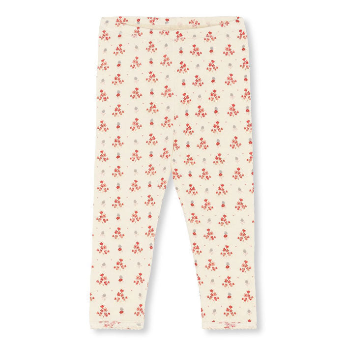 Konges Slojd bottoms Konges Slojd Vintage Floral Red Classic Pants