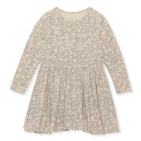 Konges Slojd dresses Konges Slojd Rose Hip Blue Basic Ls Dress