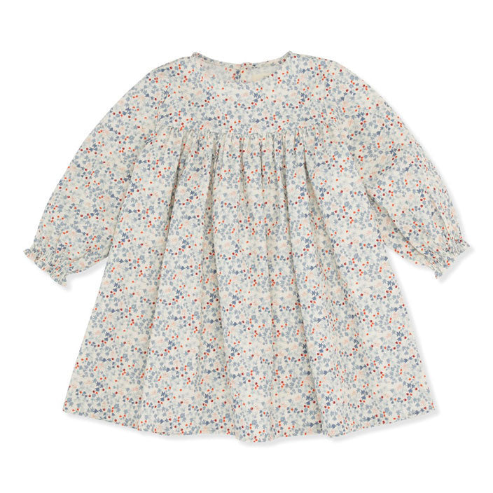 Konges Slojd dresses Konges Slojd Rose Hip Blue Bitsy Dress