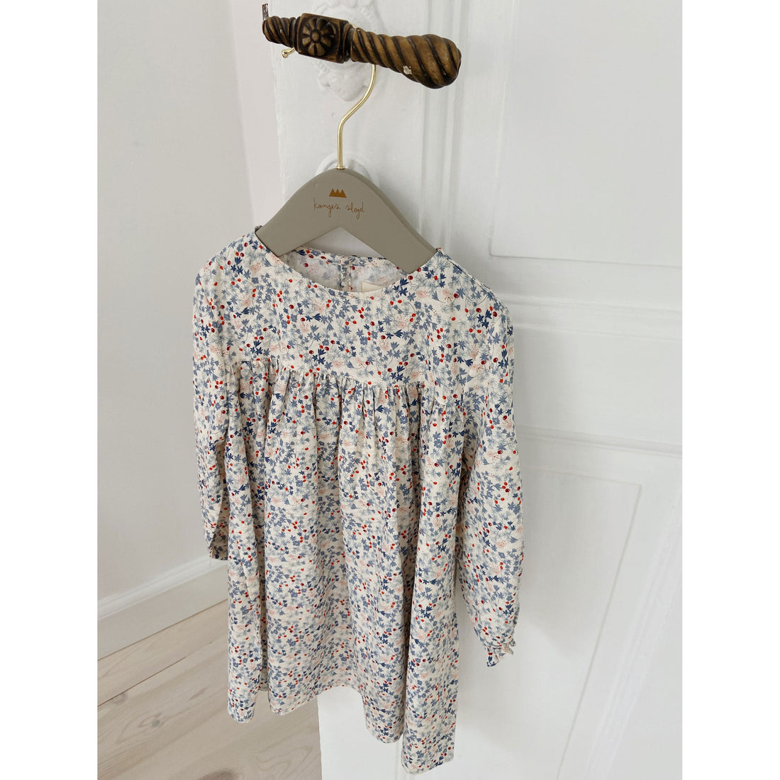 Konges Slojd dresses Konges Slojd Rose Hip Blue Bitsy Dress