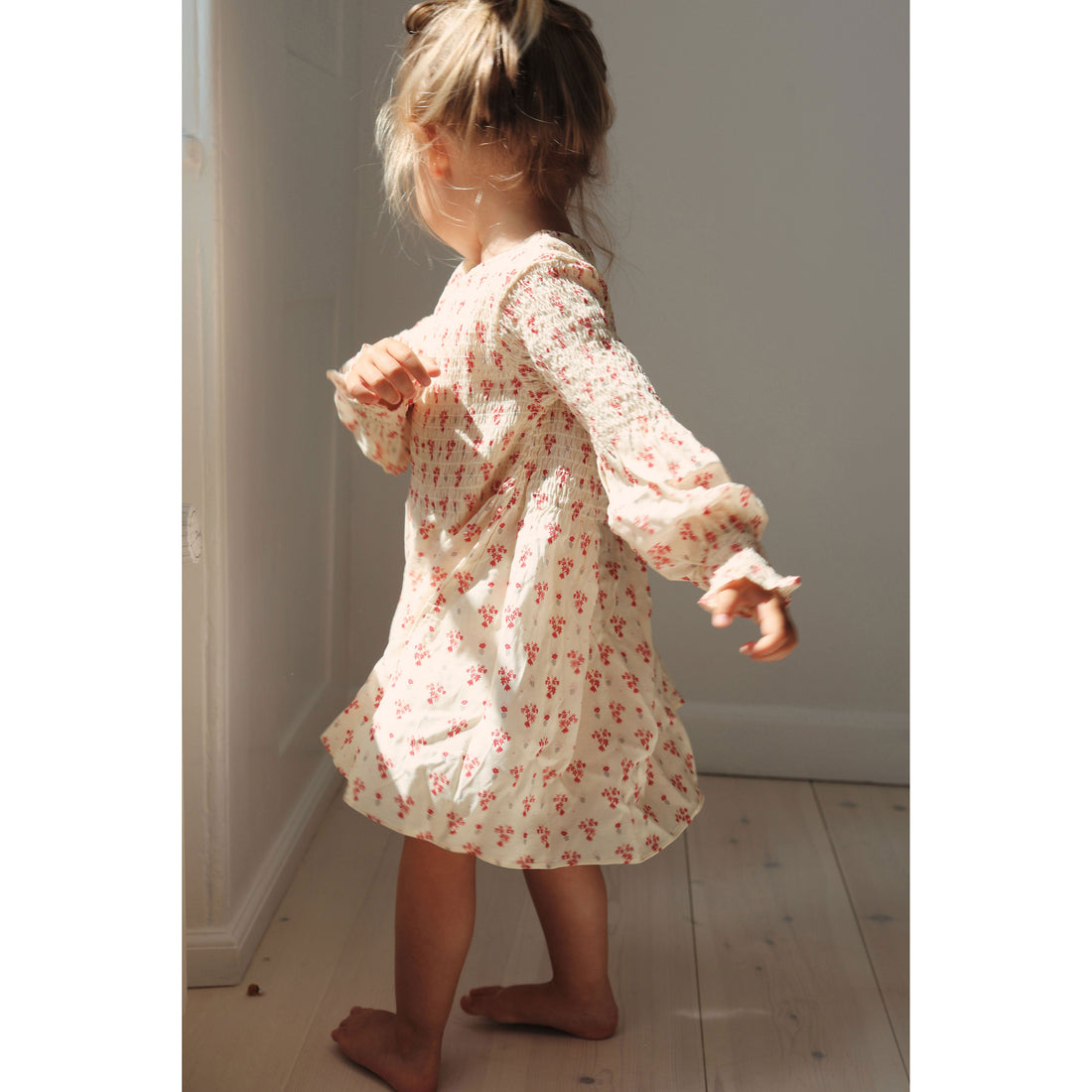 Konges Slojd dresses Konges Slojd Vintage Floral Red Lezzi Dress