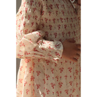 Konges Slojd dresses Konges Slojd Vintage Floral Red Lezzi Dress