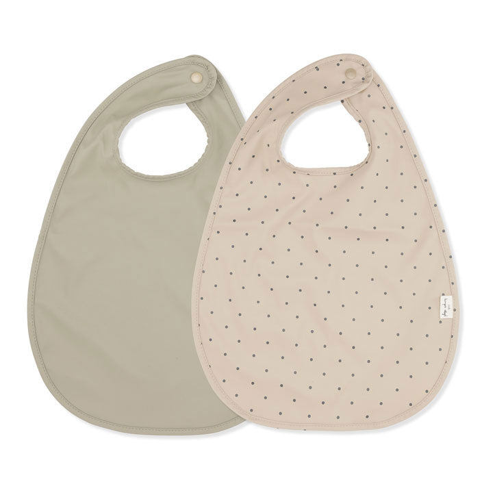 Konges Slojd home OS Konges Slojd Dotties Magnet 2 Pack Dinner Bib