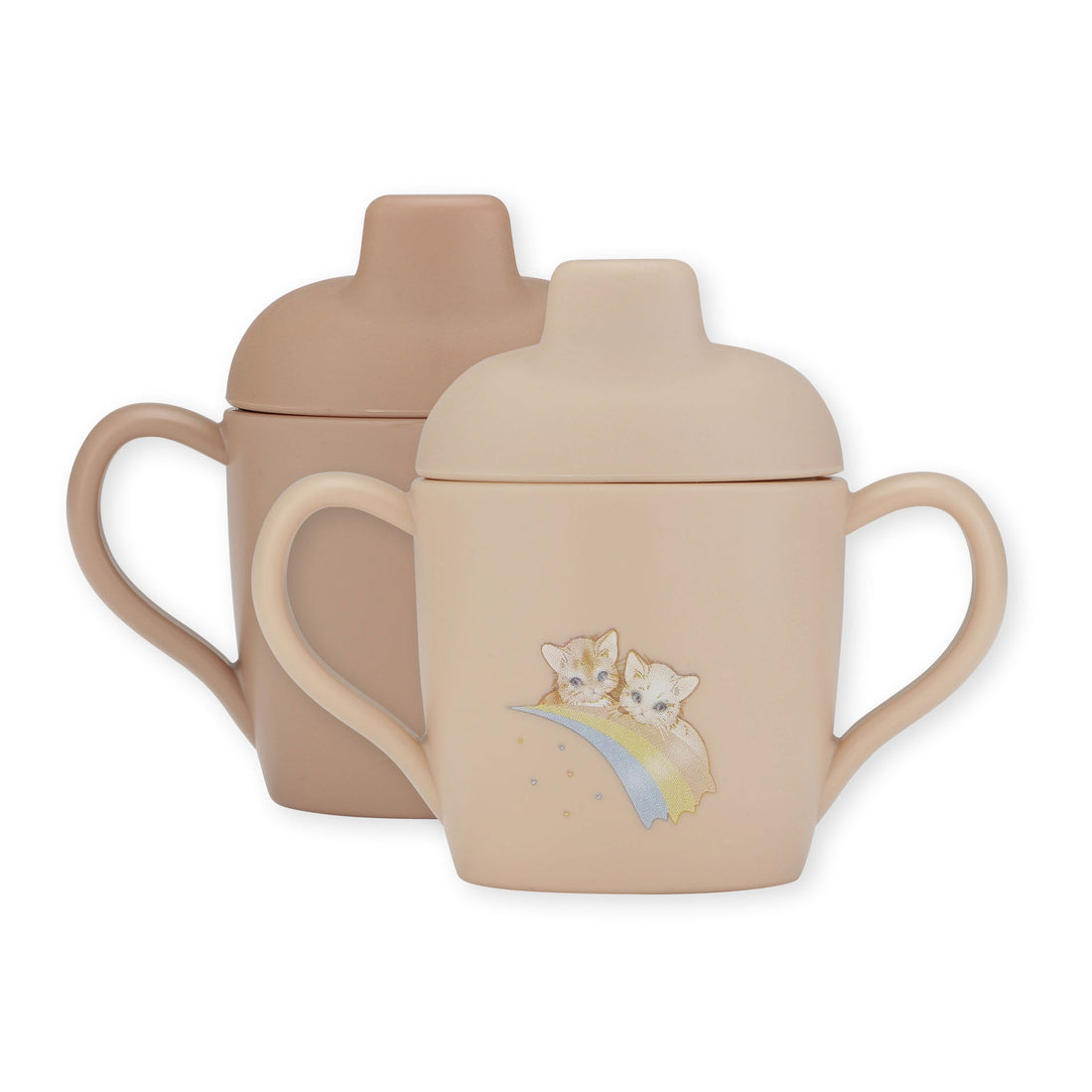 Konges Slojd home OS Konges Slojd Rainbow Kitty 2 Pack Sippy Cup