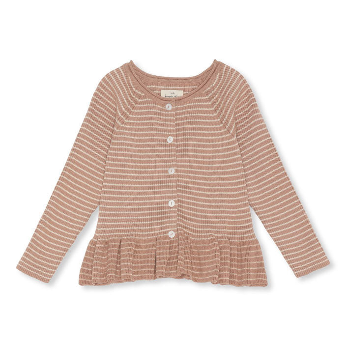 Konges Slojd knitwear Konges Slojd Tuscany Meo Frill Cardigan Knit