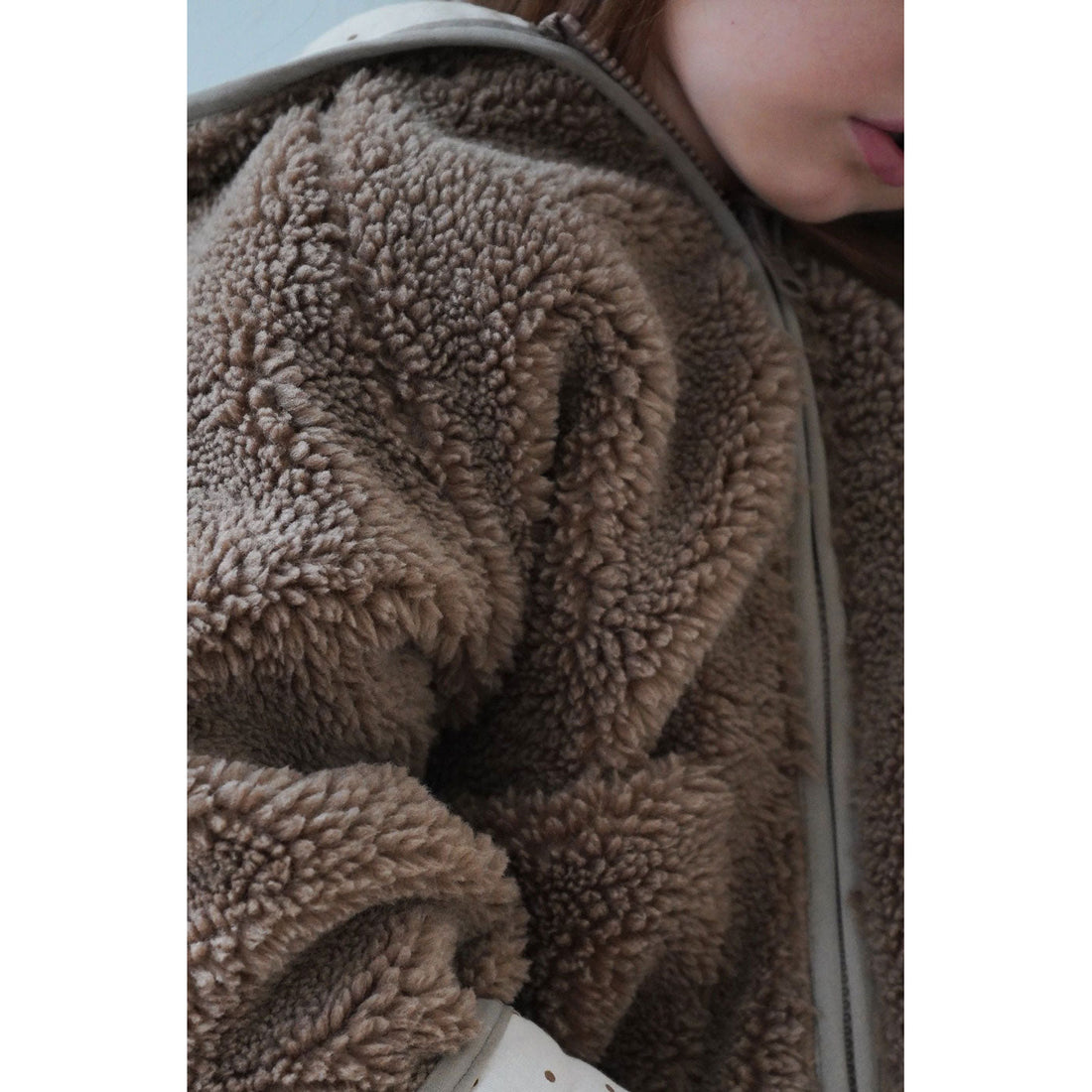 Konges Slojd Outerwear Konges Slojd Dark Brown Grizz Teddy Cardigan