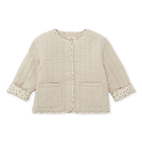 Konges Slojd Outerwear Konges Slojd Summer Sand Hazel Quilted Jacket