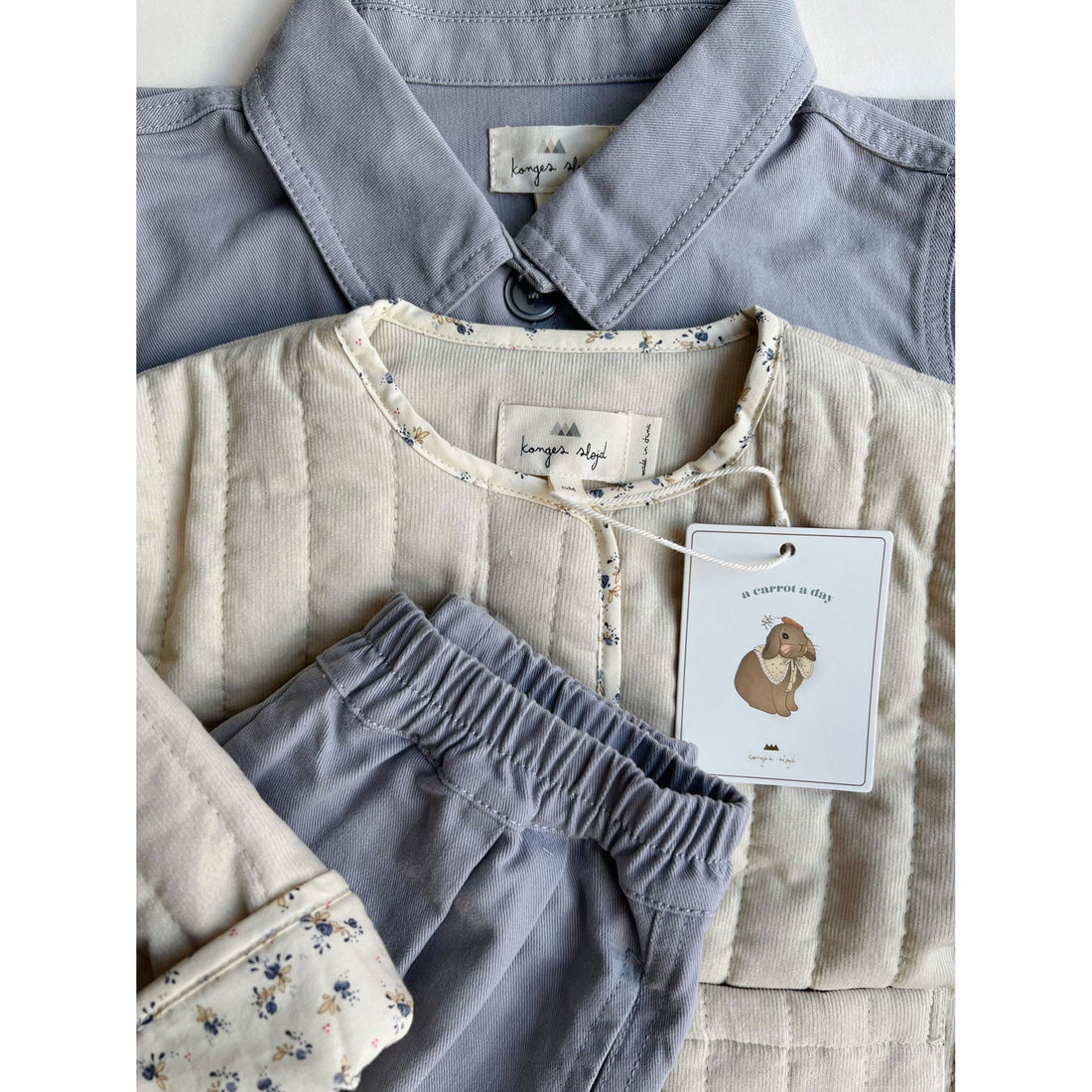 Konges Slojd Outerwear Konges Slojd Summer Sand Hazel Quilted Jacket