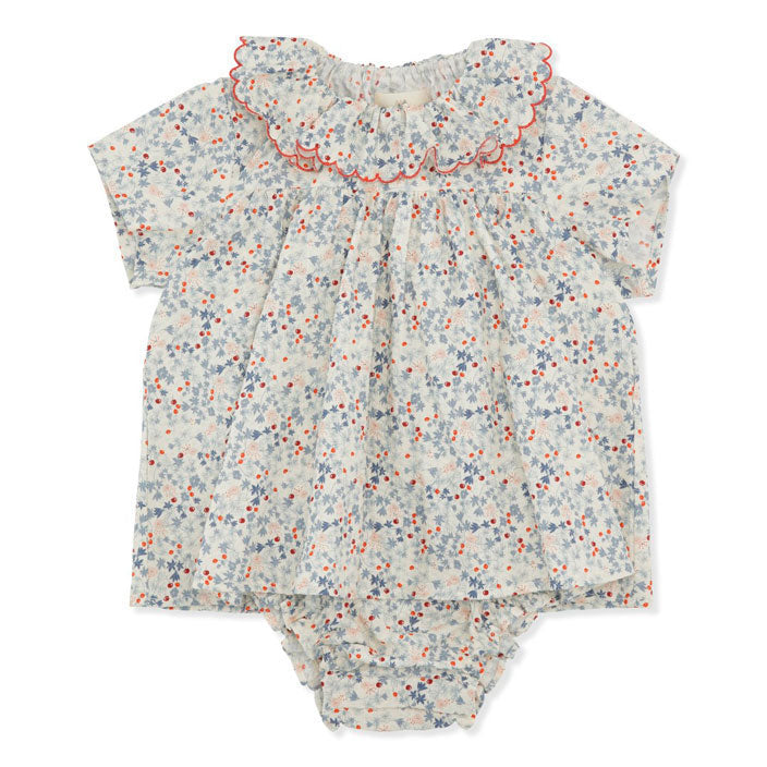 Konges Slojd rompers Konges Slojd Rose Hip Blue Bitsy Romper