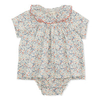 Konges Slojd rompers Konges Slojd Rose Hip Blue Bitsy Romper