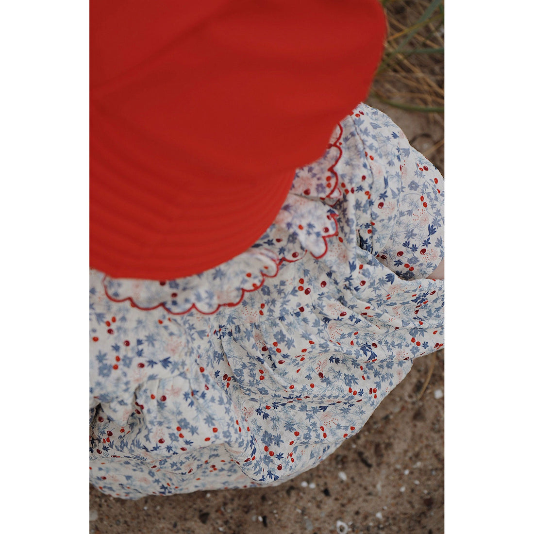 Konges Slojd rompers Konges Slojd Rose Hip Blue Bitsy Romper