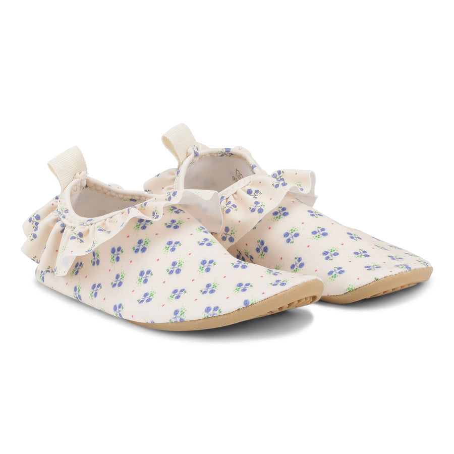 Konges Slojd shoes Konges Slojd Blue Bell Manuca Swim Frill Shoes