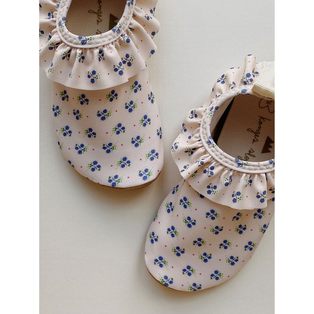 Konges Slojd shoes Konges Slojd Blue Bell Manuca Swim Frill Shoes