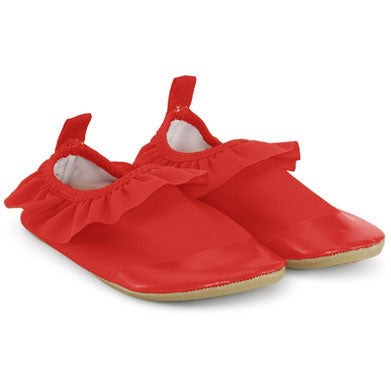 Konges Slojd shoes Konges Slojd Fiery Red Manuca Swim Frill Shoes