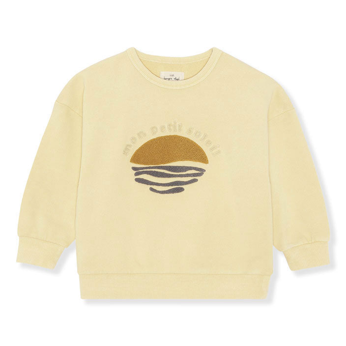 Konges Slojd sweatshirts Konges Slojd Reed Yellow Lou Sweat Shirt