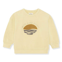 Konges Slojd sweatshirts Konges Slojd Reed Yellow Lou Sweat Shirt