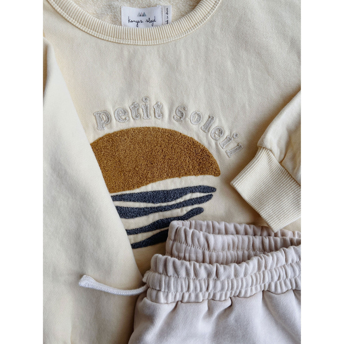 Konges Slojd sweatshirts Konges Slojd Reed Yellow Lou Sweat Shirt