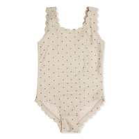 Konges Slojd swim Konges Slojd Dot Magnet Scallop Swimsuit