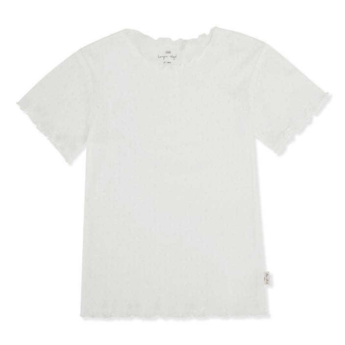 Konges Slojd tees Konges Slojd Clear White Minnie T-Shirt