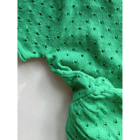 Konges Slojd tees Konges Slojd Kelly Green Cypres Frill Tee
