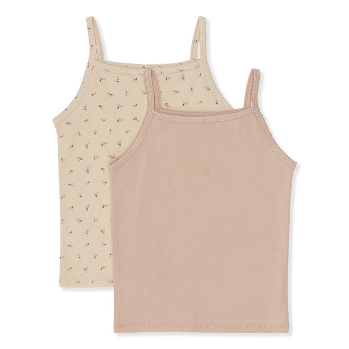 Konges Slojd tees Konges Slojd P�tales 2 Pack Basic Strap Top