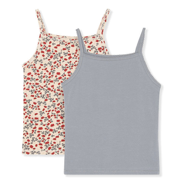 Konges Slojd tees Konges Slojd Poppy 2 Pack Basic Strap Top
