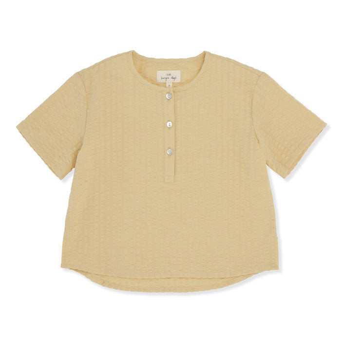 Konges Slojd tees Konges Slojd Reed Yellow Ace Ss Shirt