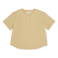 Konges Slojd tees Konges Slojd Reed Yellow Ace Ss Shirt