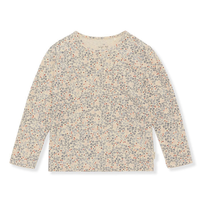 Konges Slojd tees Konges Slojd Rose Hip Blue Basic Ls Tee