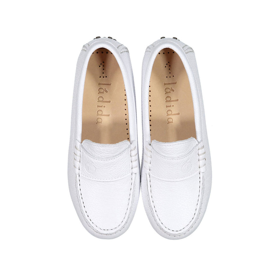 Ladida shoes Ladida White Driving Moc