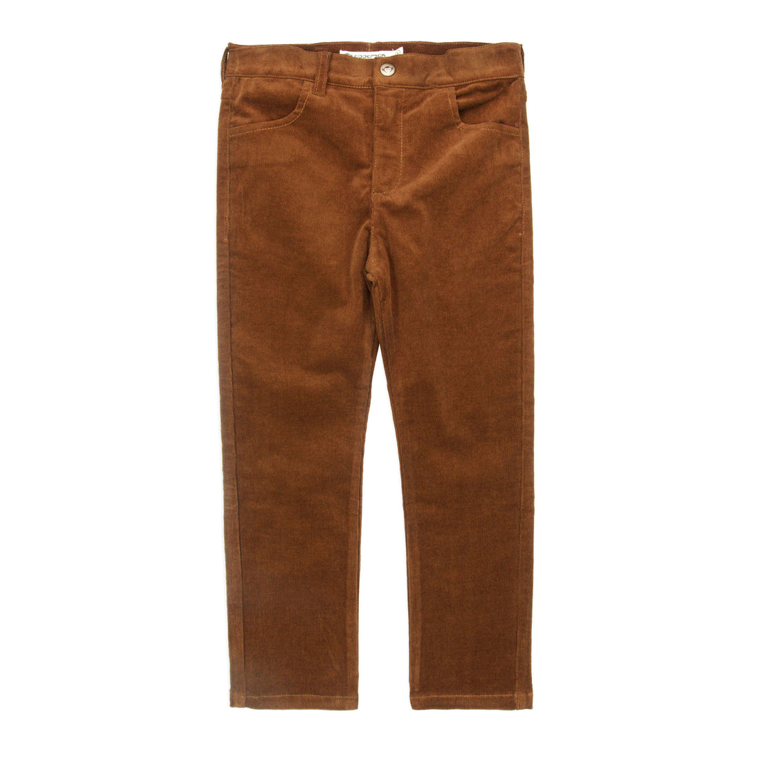 Appaman Leather Brown Skinny Cords