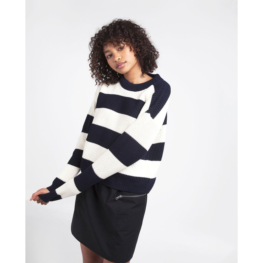 Les Coyotes De Paris sweaters Les Coyotes De Paris Piper Striped Knit Sweater