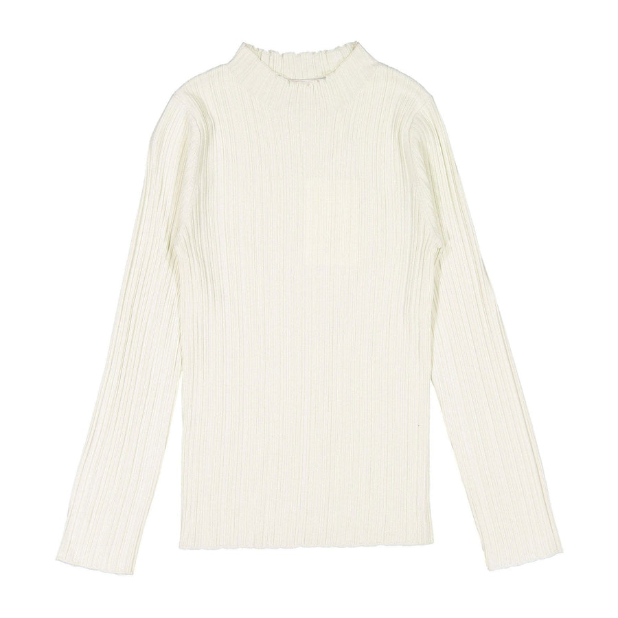 Les Coyotes De Paris tees Les Coyotes De Paris Pistache Ribbed Long Sleeve Tee