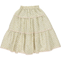 Liilu bottoms Liilu Double Sena Muslin-Pearled Sanne Skirt
