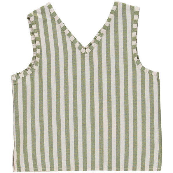 Liilu Cotton-Stripes Tank Top