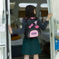 Light Plus Nine Little Miss Mini Backpack Rainbow Pink