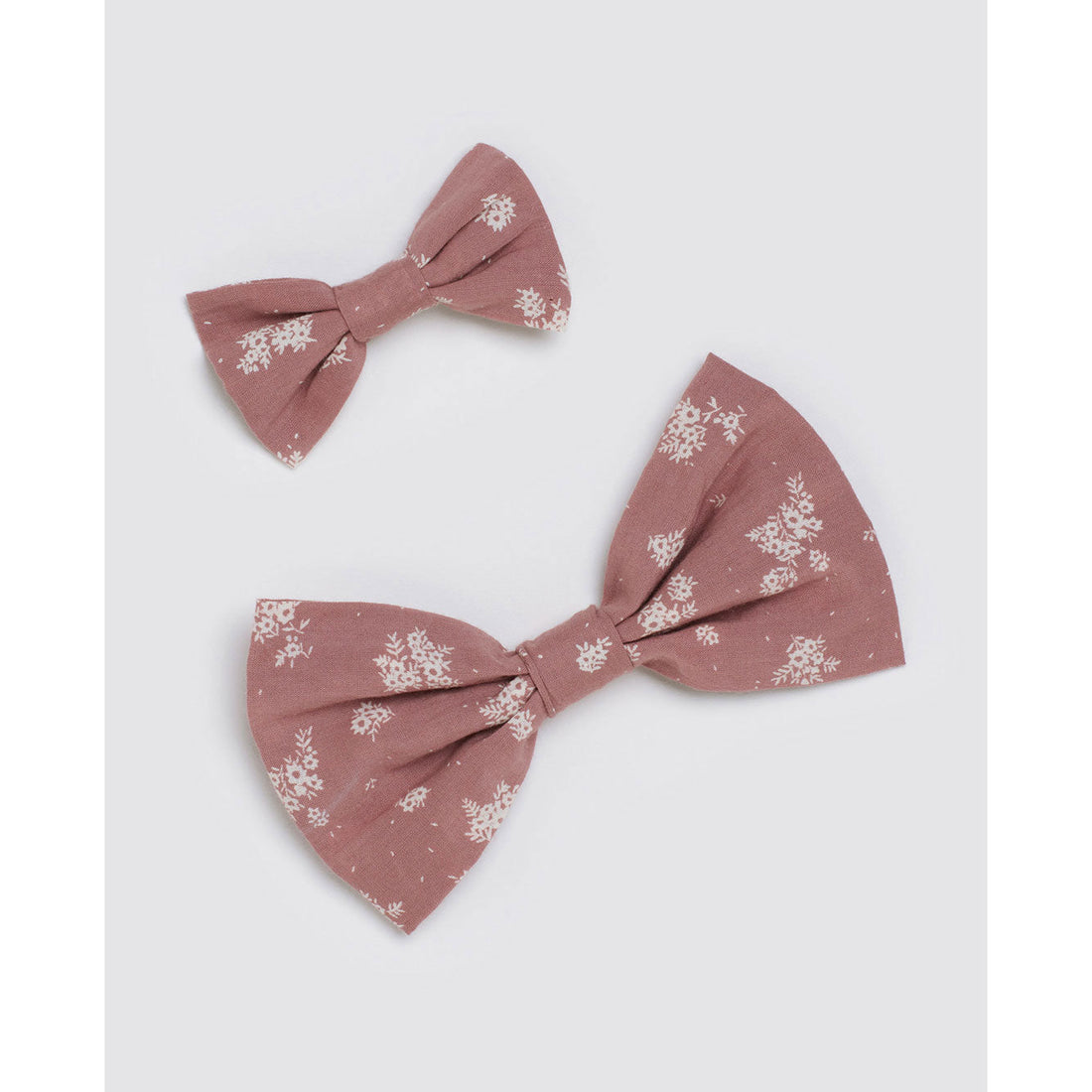 Little Cotton Clothes accessories Little Cotton Clothes Bow - Speckled Floral in Rose