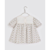 Little Cotton Clothes blouses Little Cotton Clothes Adelthe blouse -  Cross stitch Rose Floral