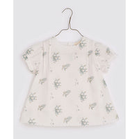 Little Cotton Clothes blouses Little Cotton Clothes Beth Blouse Blue Floral