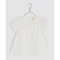 Little Cotton Clothes blouses Little Cotton Clothes Beth Blouse Embroidered White